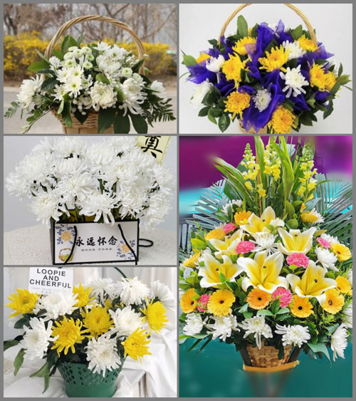 贵州毕节市织金县城关镇桂花村白事提篮配送